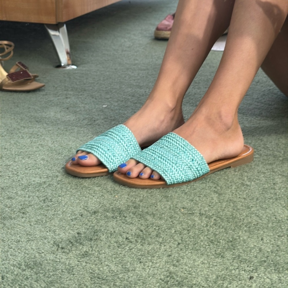 Crown Vintage Avera Sandal Light Blue